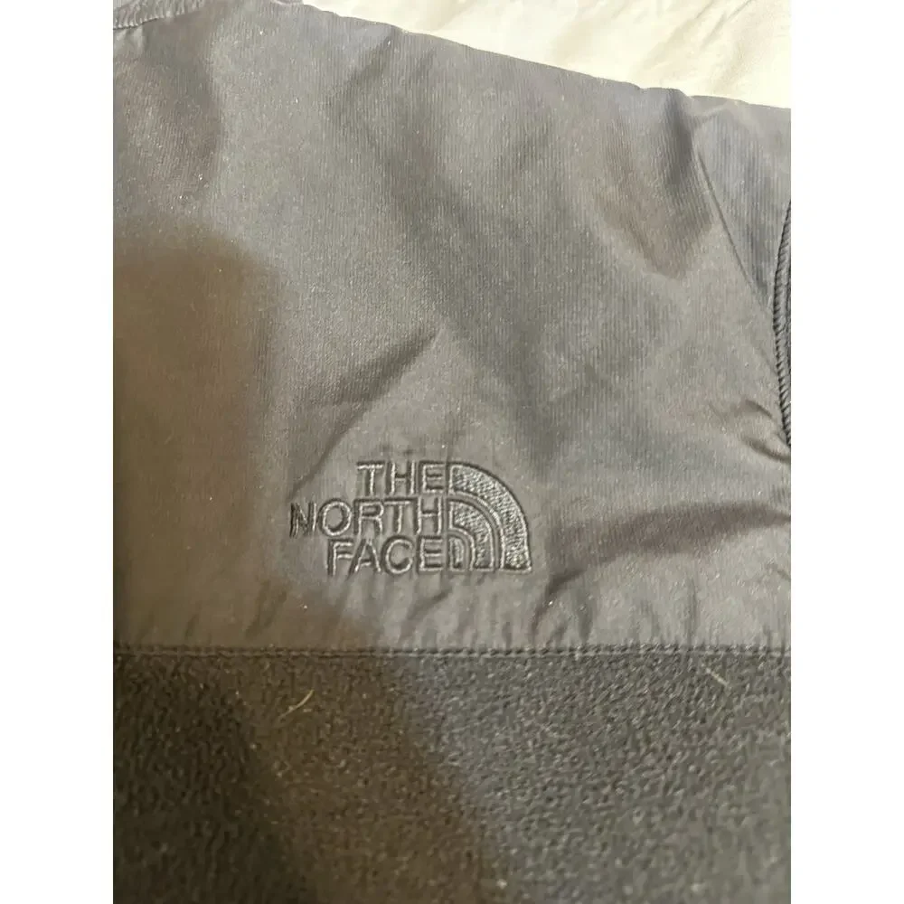 The North Face Mens S Denali Fleece Pullover Black 1/4 Zip Snap NF0A3KEX